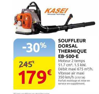 souffleur dorsal thermique eb-500-e kasei