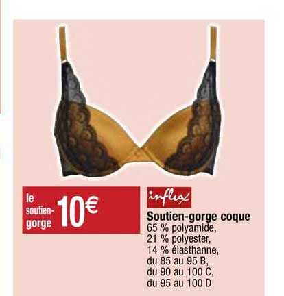 soutien-gorge coque influx