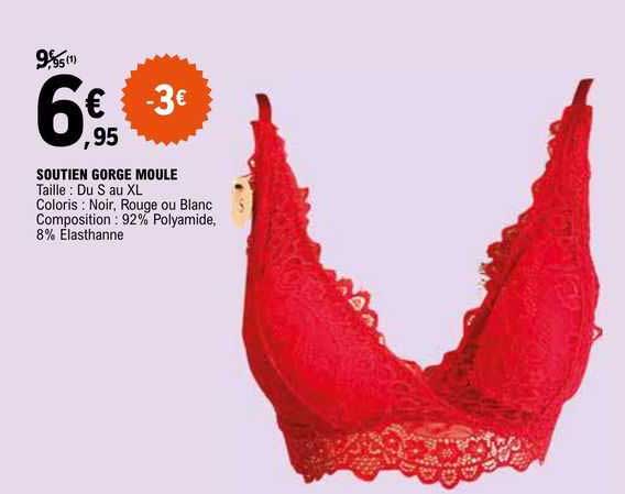 soutien gorge moule du s au xl