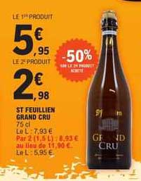 st feuillien grand crul -50%