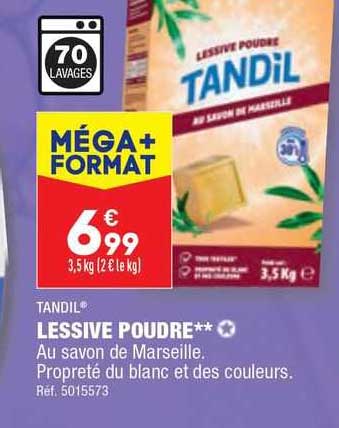 Tandil Lessive Poudre