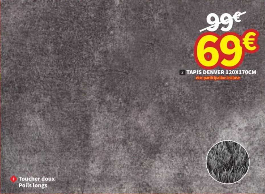 tapis denver 120x170 cm