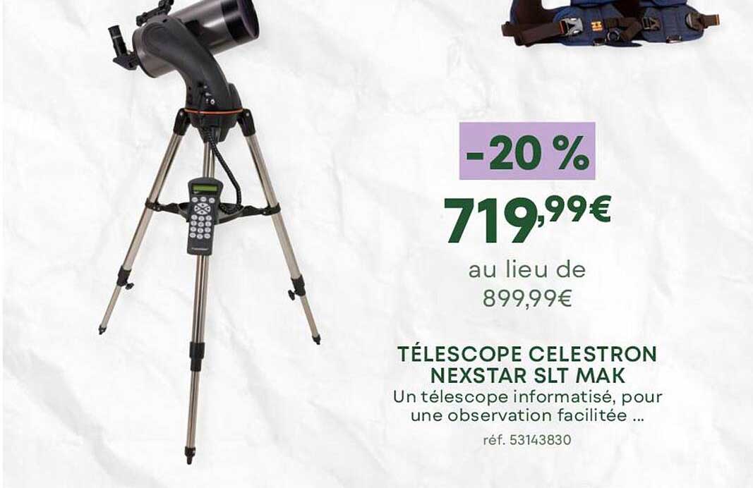 télescope celestron nexstar slt mak