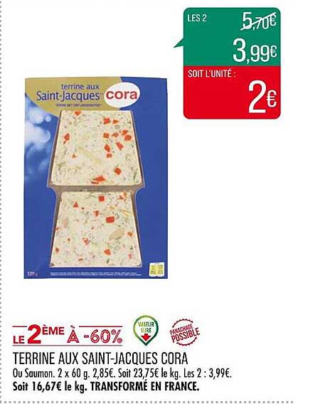 terreien aux saint-jacques cora