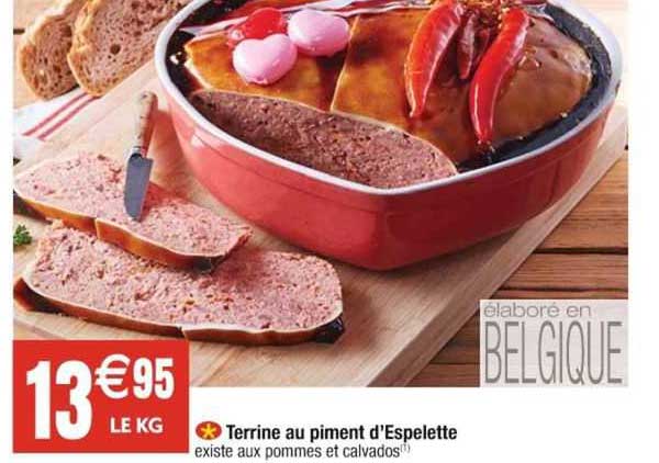 terrine au piment d'espelette