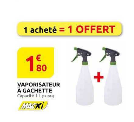 vaporisateur à gachette macxi