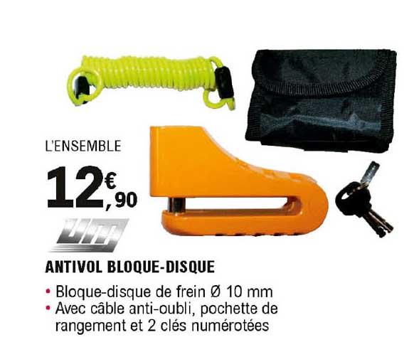 Antivol Bloque-disque