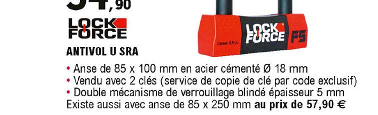 antivol u sra lock force