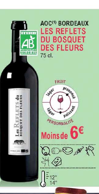 aoc bordeaux les reflets du bosquet des fleurs