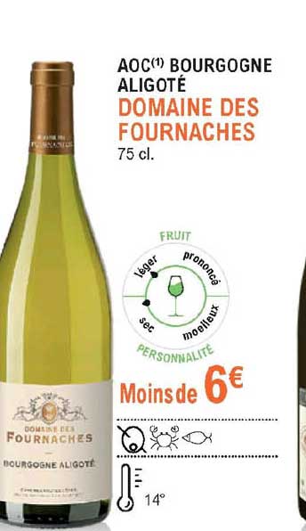 aoc bourgogne aligoté domaine des fournaches