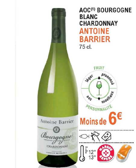 aoc bourgogne blanc chardonnay antoine barrier