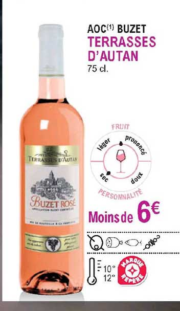 Aoc Buzet Terrasses D'autan