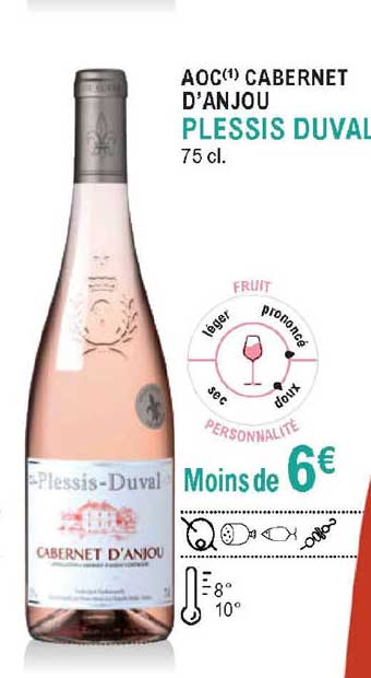 aoc cabernet d'anjou plessis duval