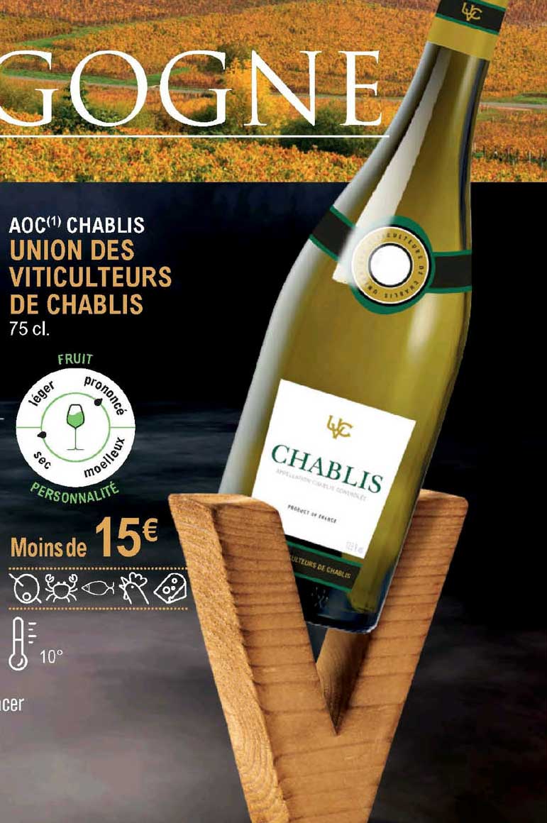 Aoc Chablis Union Des Viticulteurs De Chablis