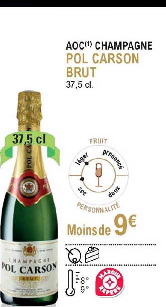 aoc champagne pol carson brut