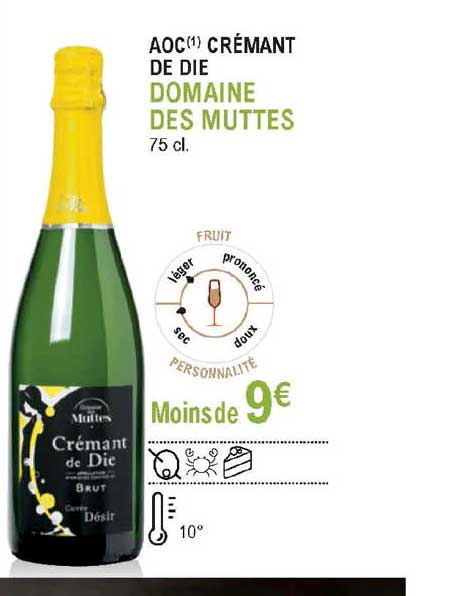 aoc crémant de die domaine des muttes