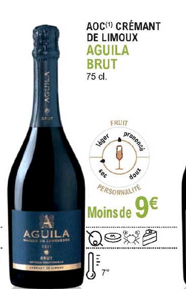 Aoc Crémant De Limoux Aguila Brut