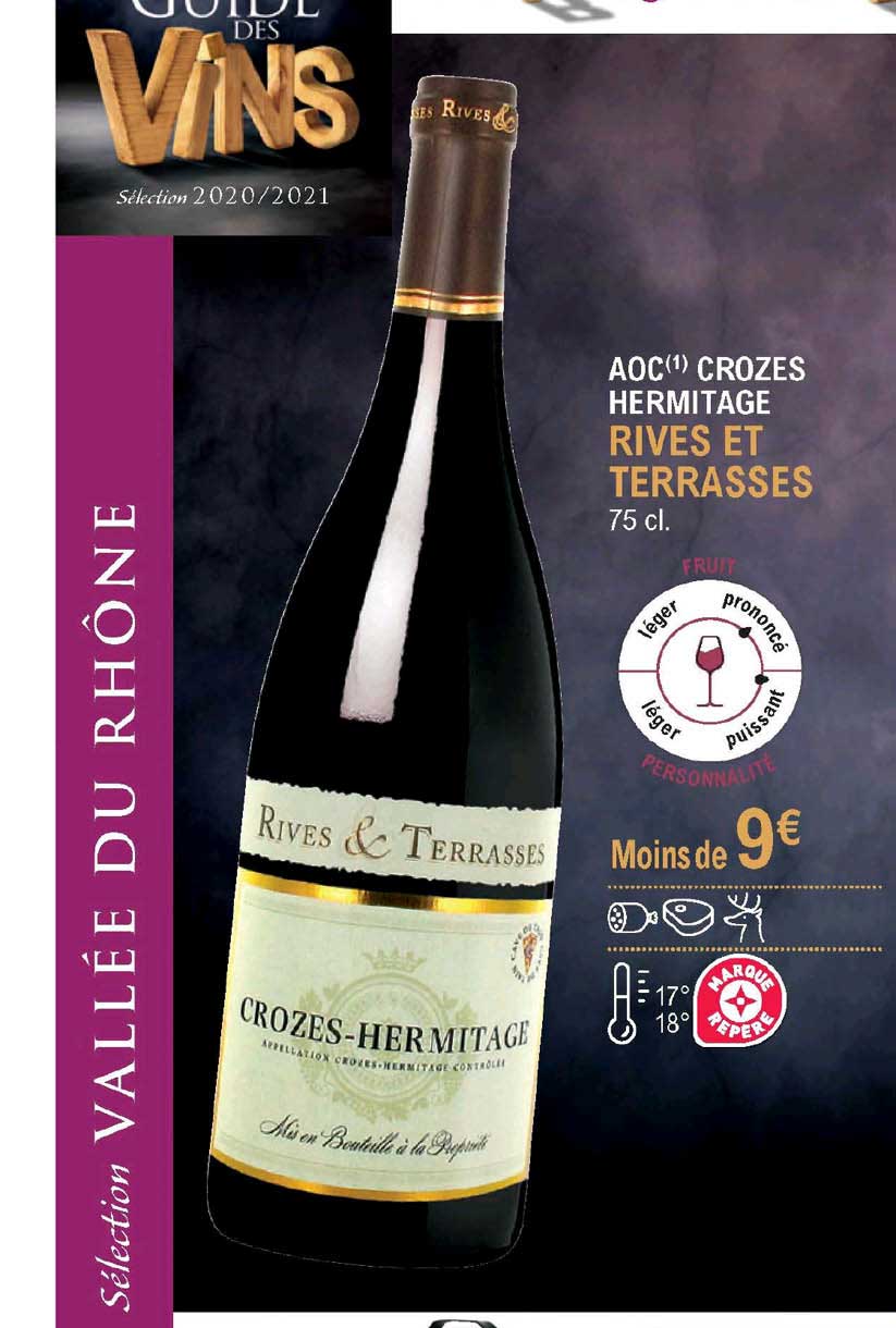 aoc crozes hermitage rives et terrasses
