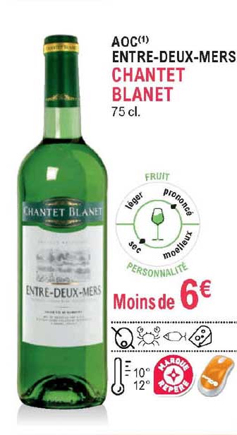 aoc entre-deux-mers chantet blanet