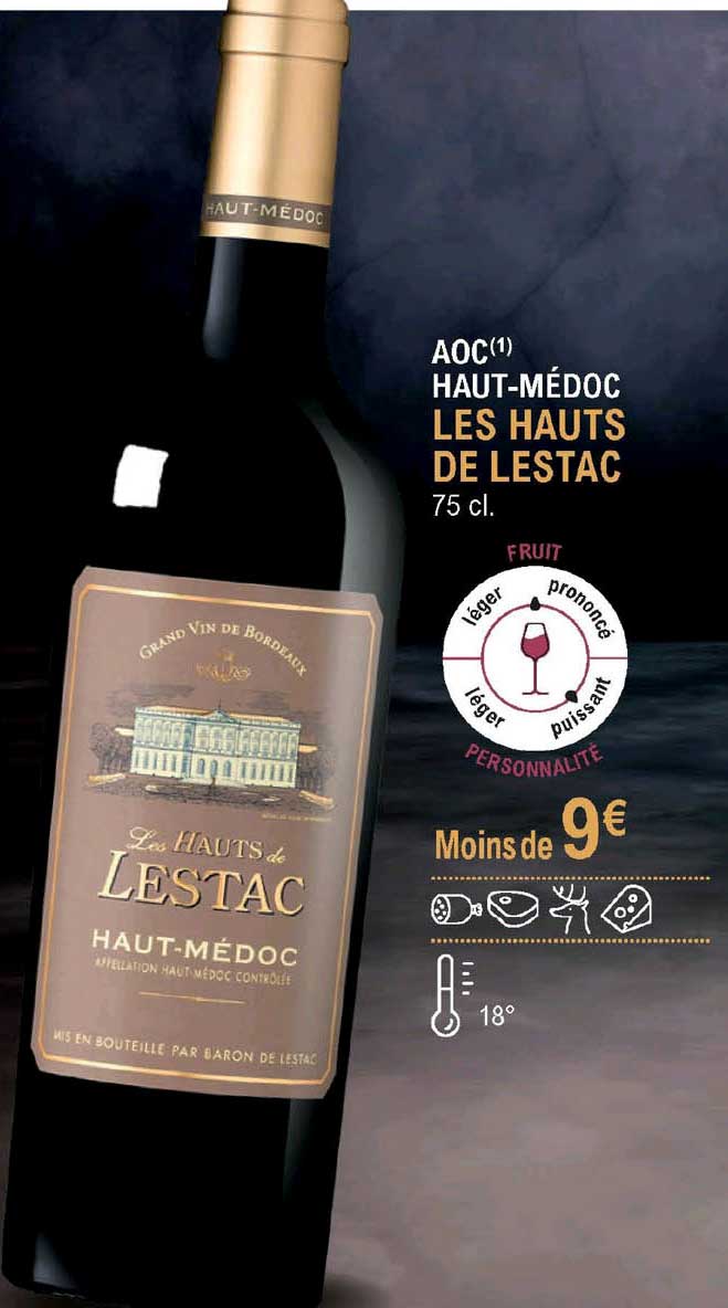 aoc haut-médoc les hauts de lestac