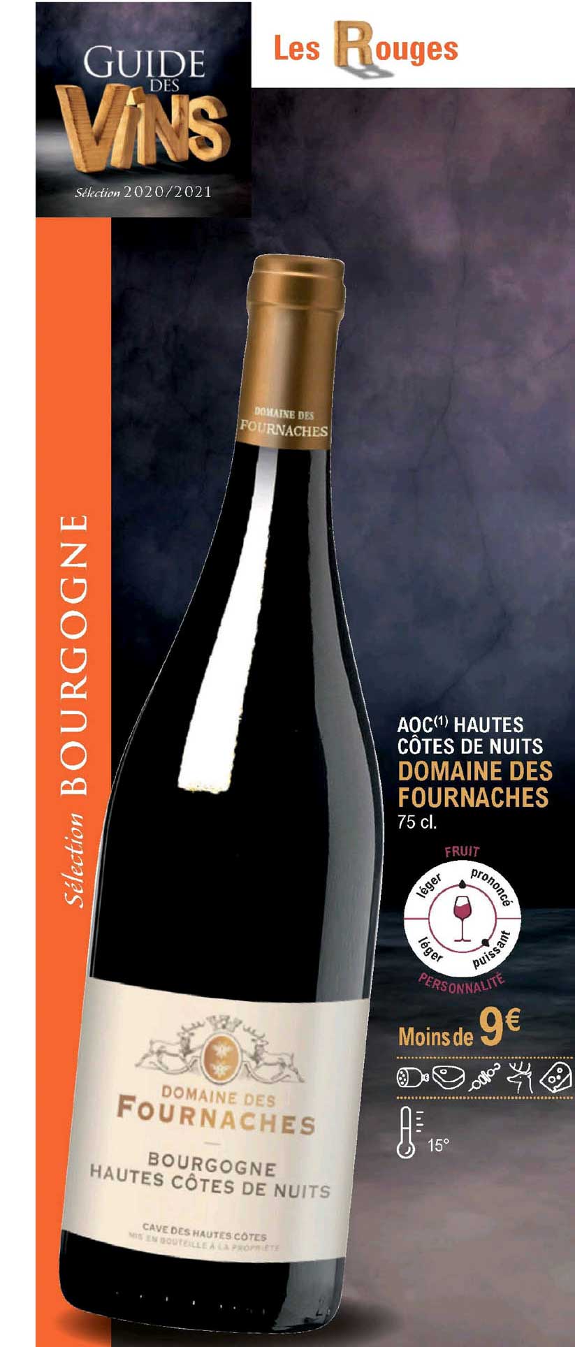 aoc hautes côtes de nuits domaine des fournaches