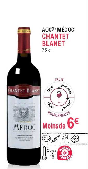 aoc médoc chantet blanet