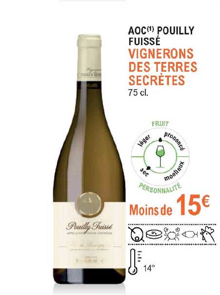 aoc pouilly fuissé vignerons des terres secrètes