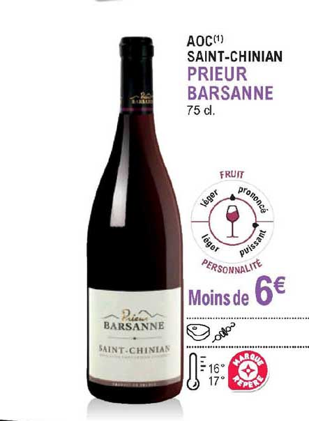 aoc saint chinian prieur barsanne