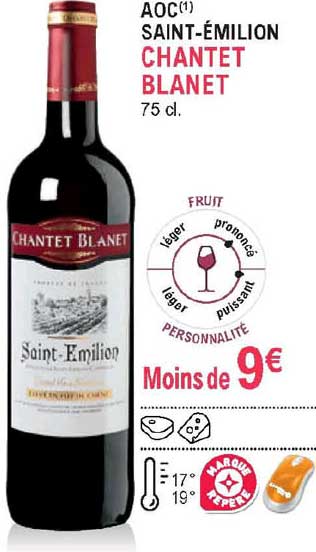 aoc saint-émilion chantet blanet