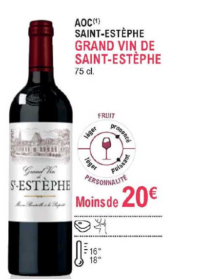 aoc saint-estèphe grand vin de saint-estèphe