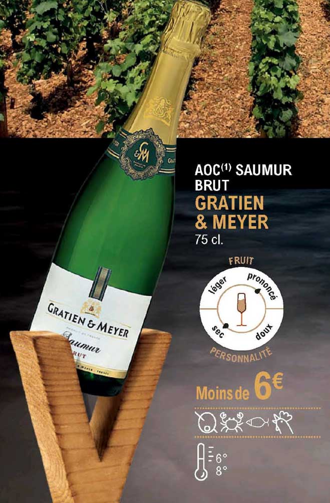 aoc saumur brut gratien & meyer