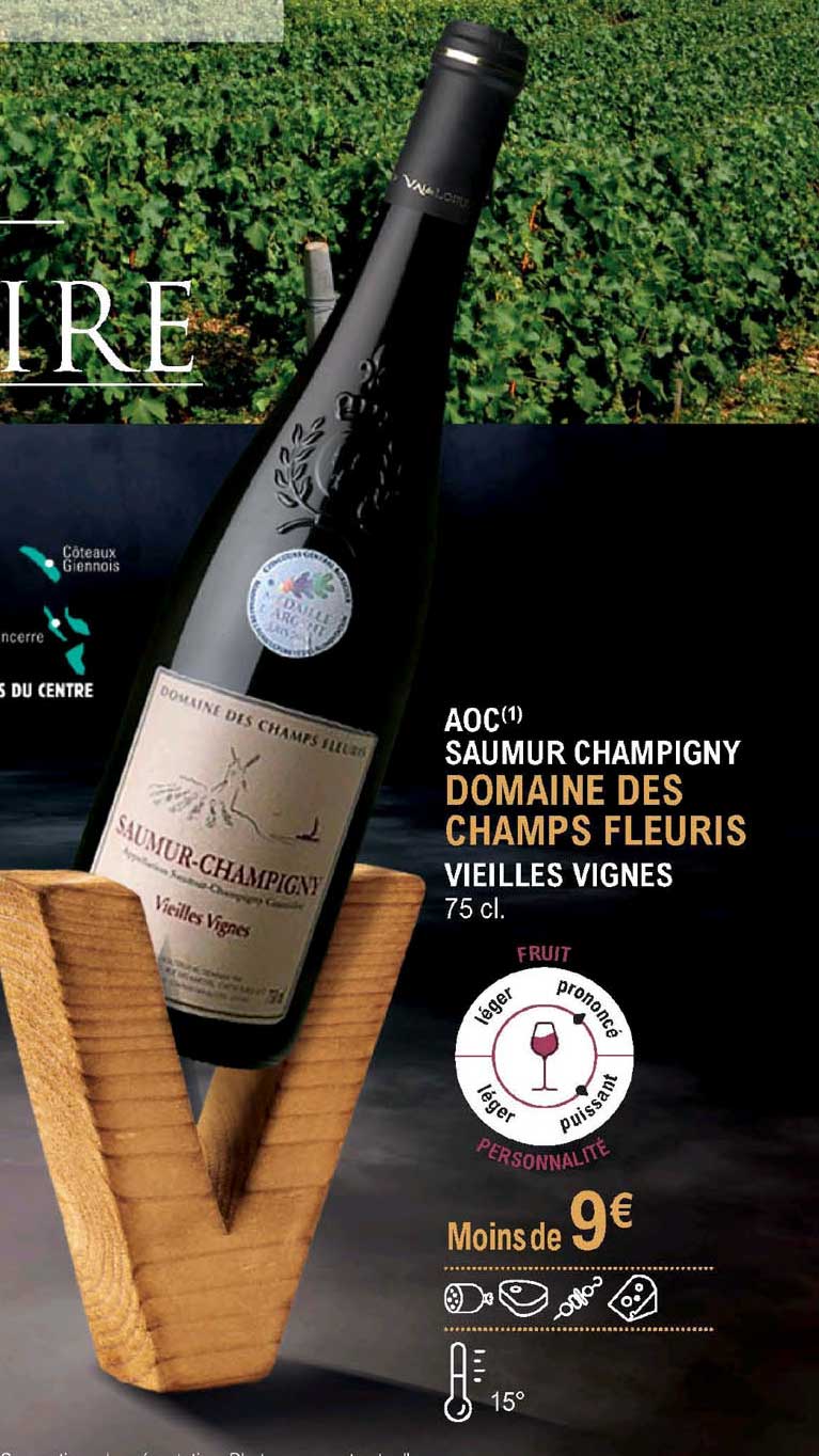 aoc saumur champigny domaine des champs fleuris