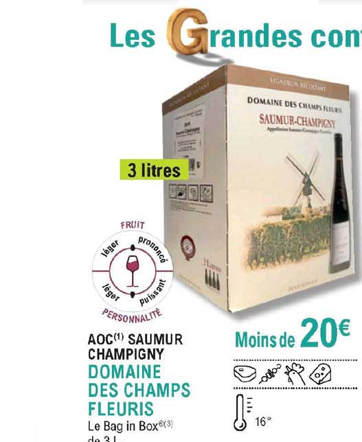 aoc saumur champigny domaine des champs fleuris