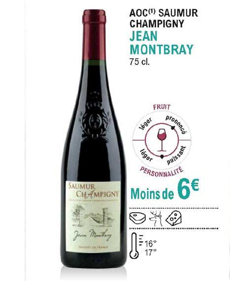 aoc saumur champigny jean montbray