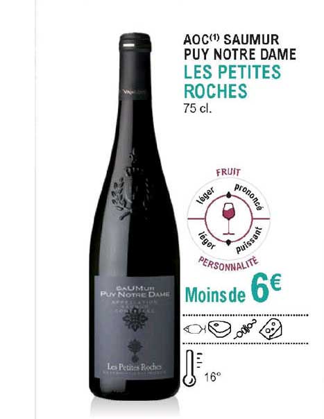 aoc saumur puy notre dame les petites roches