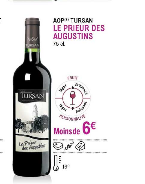 Aop Tursan Le Prieur Des Augustins