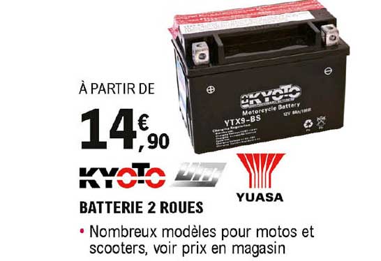 Batterie 2 Roues