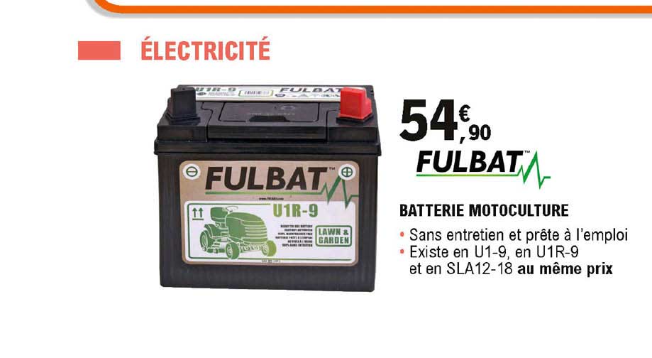 batterie motoculture fulbat