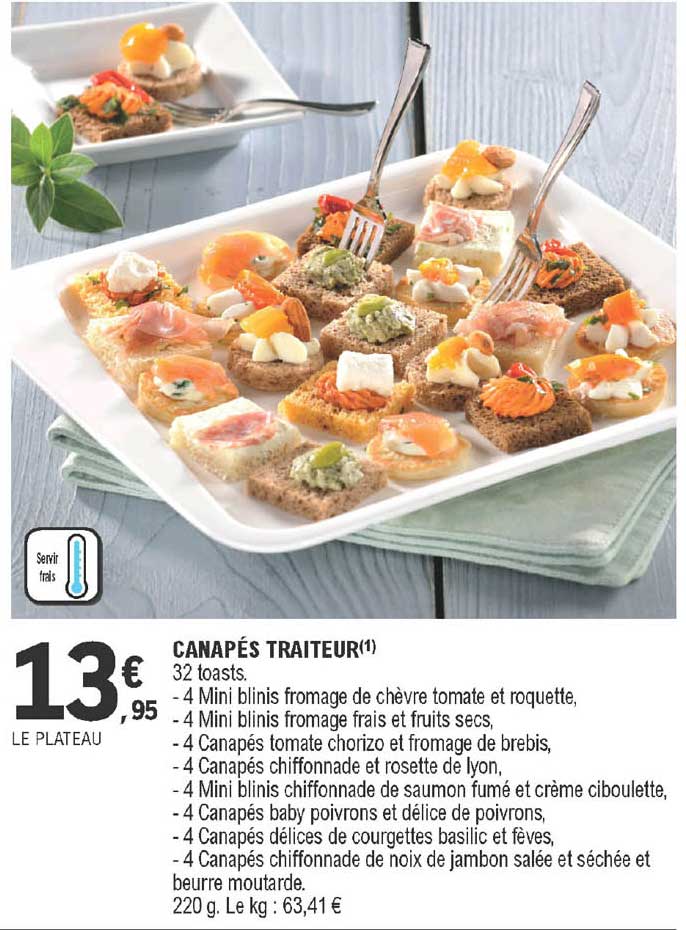 Canapés Traiteur