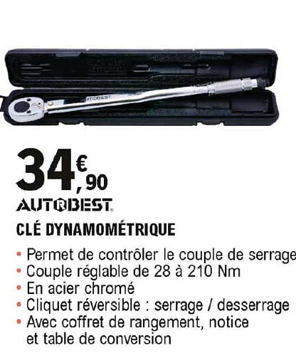 clé dynamométrique