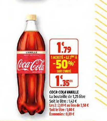 coca-cola vanille