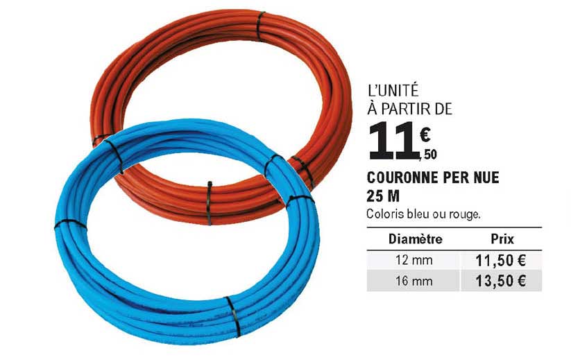 couronne per nue 25 m