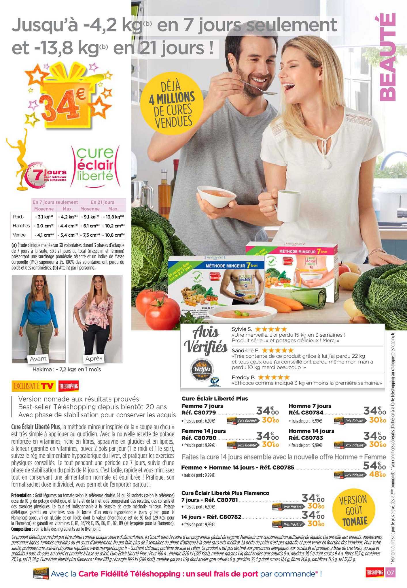 cure éclair liberté plus