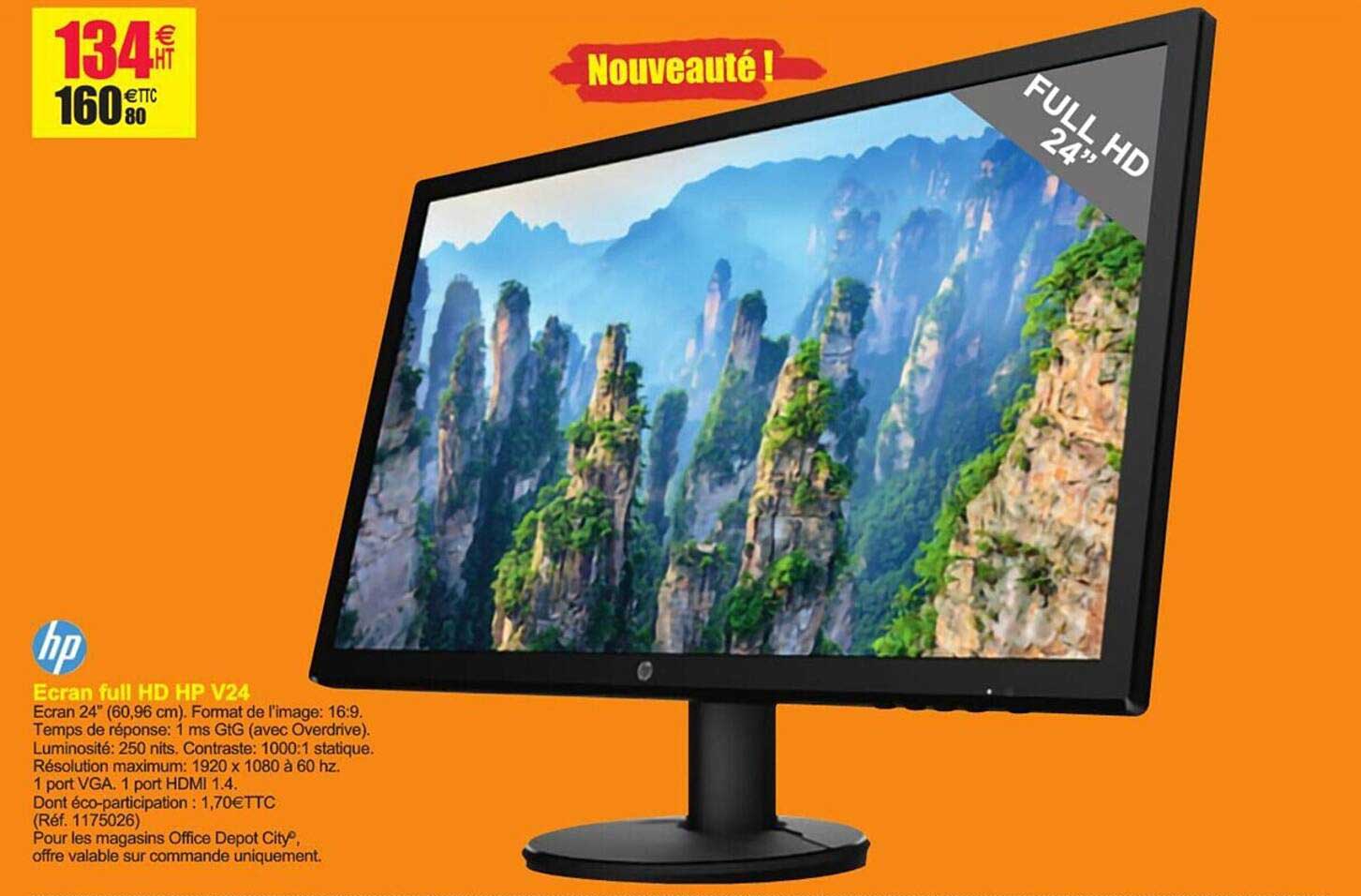 écran Full Hd V24 Hp