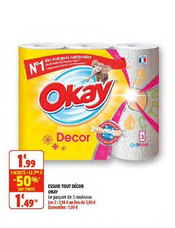 essuie-tout décor okay