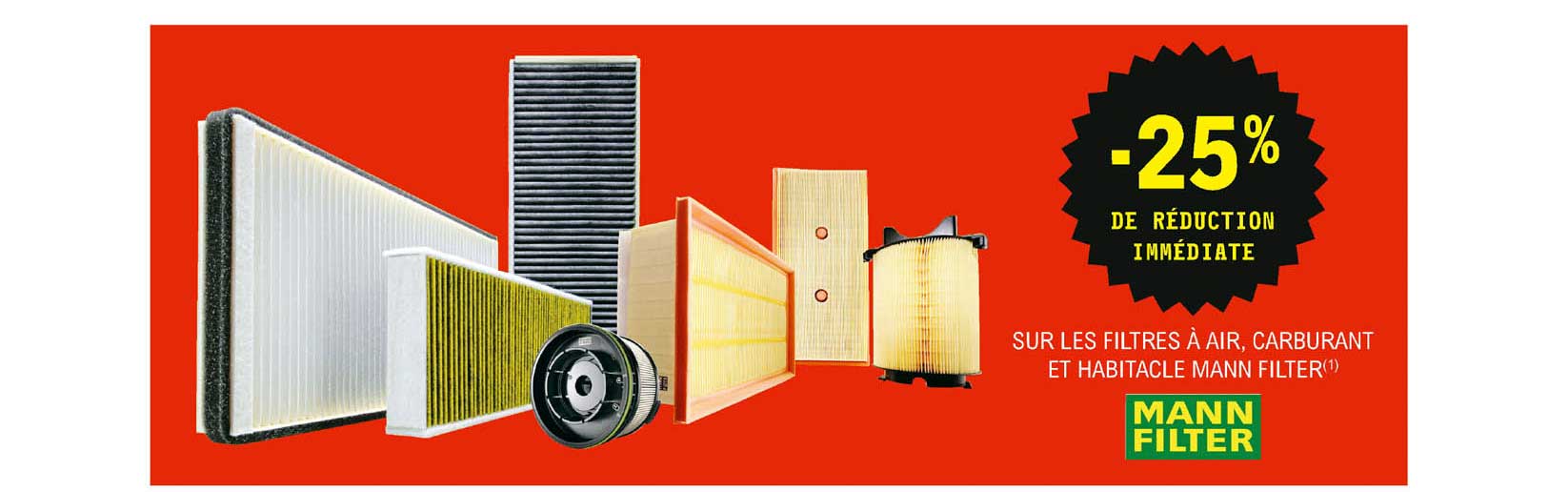 Filtres à Air, Carburant Et Habitacle Mann Filter