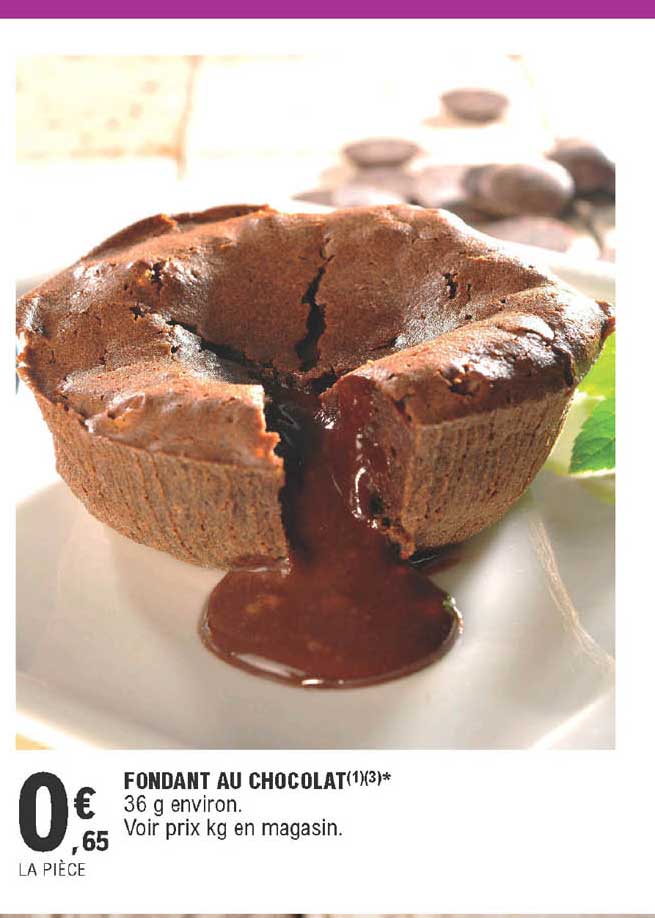 Fondant Au Chocolat