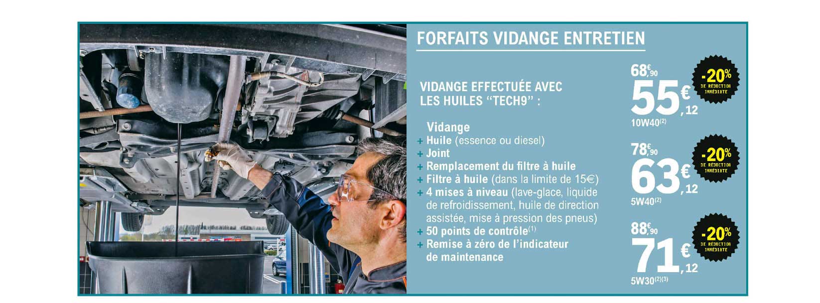 forfaits vidange entretien "tech9"
