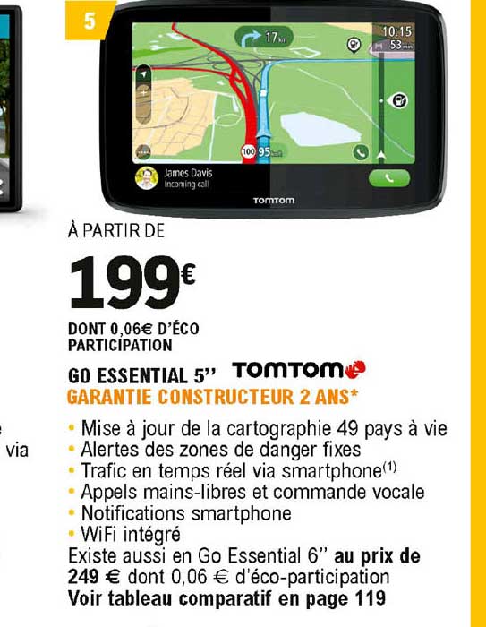go essential 5" tomtom