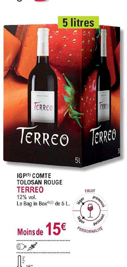 igp compte tolosan rouge terreo